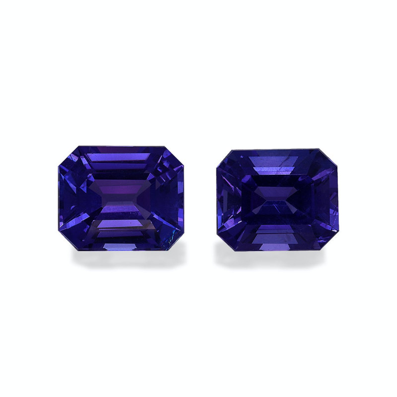 Tanzanite taille RECTANGULARE Bleu 7.99 carats