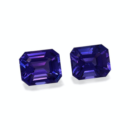 RECTANGULAR-cut Tanzanite Blue 7.99 carats