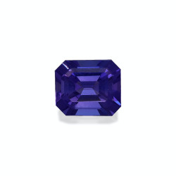 Rechthoekig geslepen Tanzaniet Violet Blauw 3,15 karaat