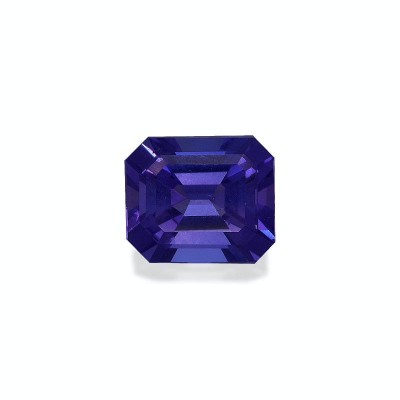 RECTANGULAR-cut Tanzanite Violet Blue 3.15 carats