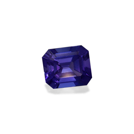 RECTANGULAR-cut Tanzanite Violet Blue 3.15 carats