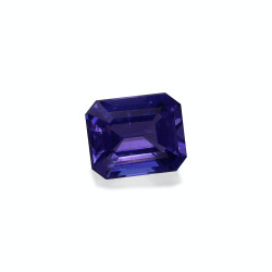 Rechthoekig geslepen Tanzaniet Violet Blauw 3,14 karaat