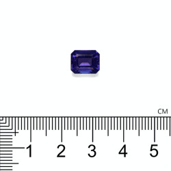 Rechthoekig geslepen Tanzaniet Violet Blauw 3,14 karaat