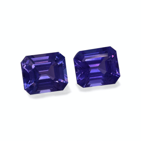 坦桑石 taille 矩形的 紫罗兰蓝 4.96 carats