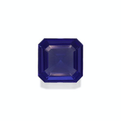 Vierkant geslepen Tanzaniet Violet Blauw 2,76 karaat