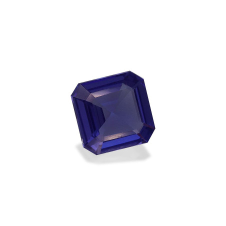 SQUARE-cut Tanzanite Violet Blue 2.76 carats