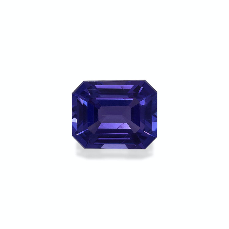 RECTANGULAR-cut Tanzanite Violet Blue 3.85 carats