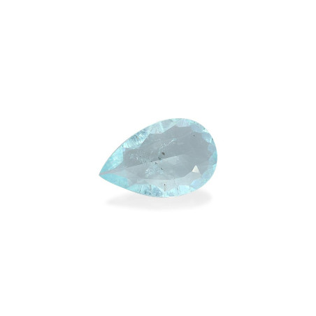Tourmaline Paraiba taille Poire Bleu Ciel 4.14 carats