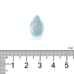 Paraiba Toermalijn Peer Geslepen Hemelsblauw 4.14 karaat