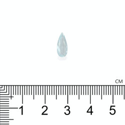 Paraiba Toermalijn Peer Geslepen Hemelsblauw 0.75 karaat
