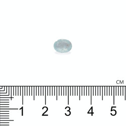 Ovale Paraiba Toermalijn Lichtblauw 0.92 karaat