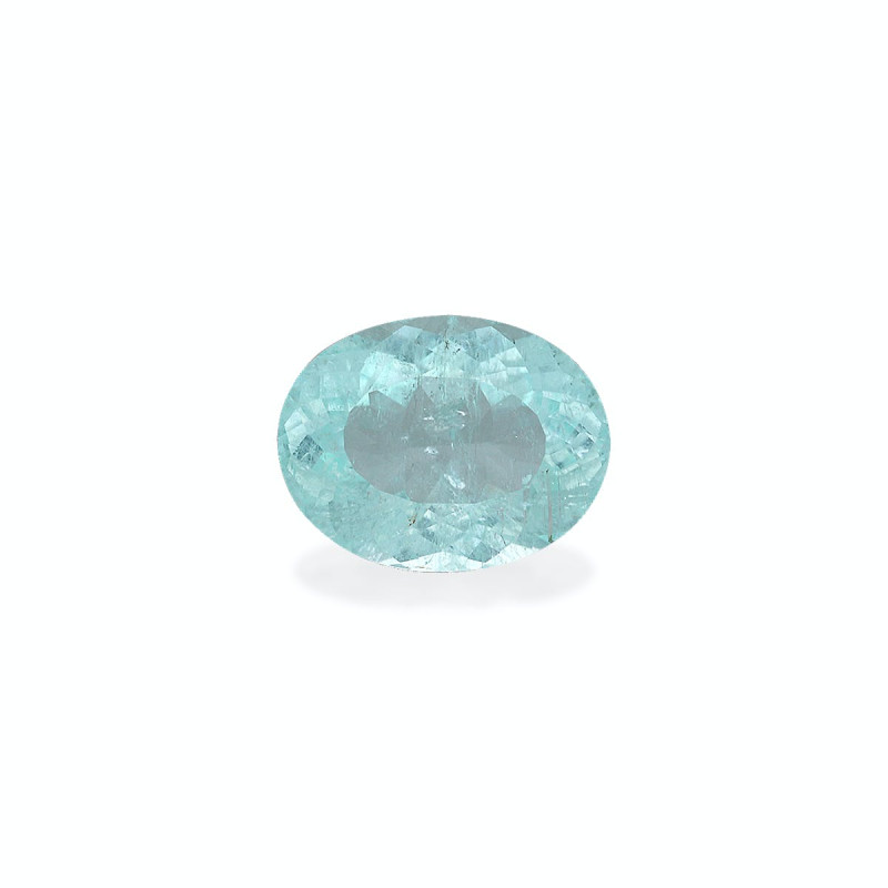 OVAL-cut Paraiba Tourmaline Seafoam Green 5.07 carats