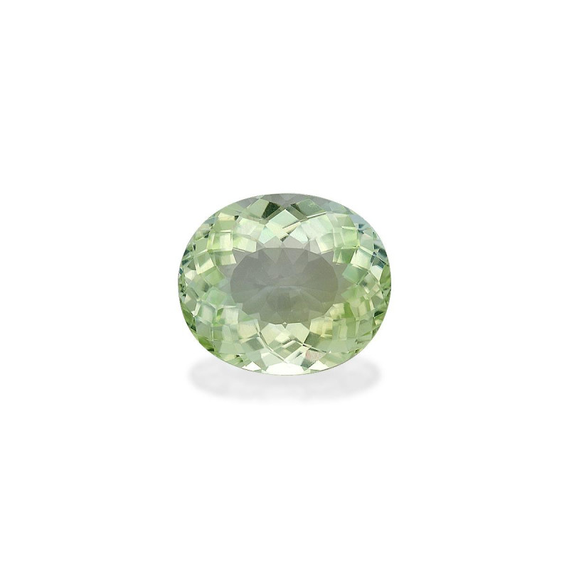 OVAL-cut Cuprian Tourmaline Pale Green 7.91 carats