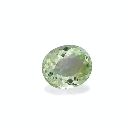 Turmalina Cobre taille OVALE Vert Pâle 7.91 carats