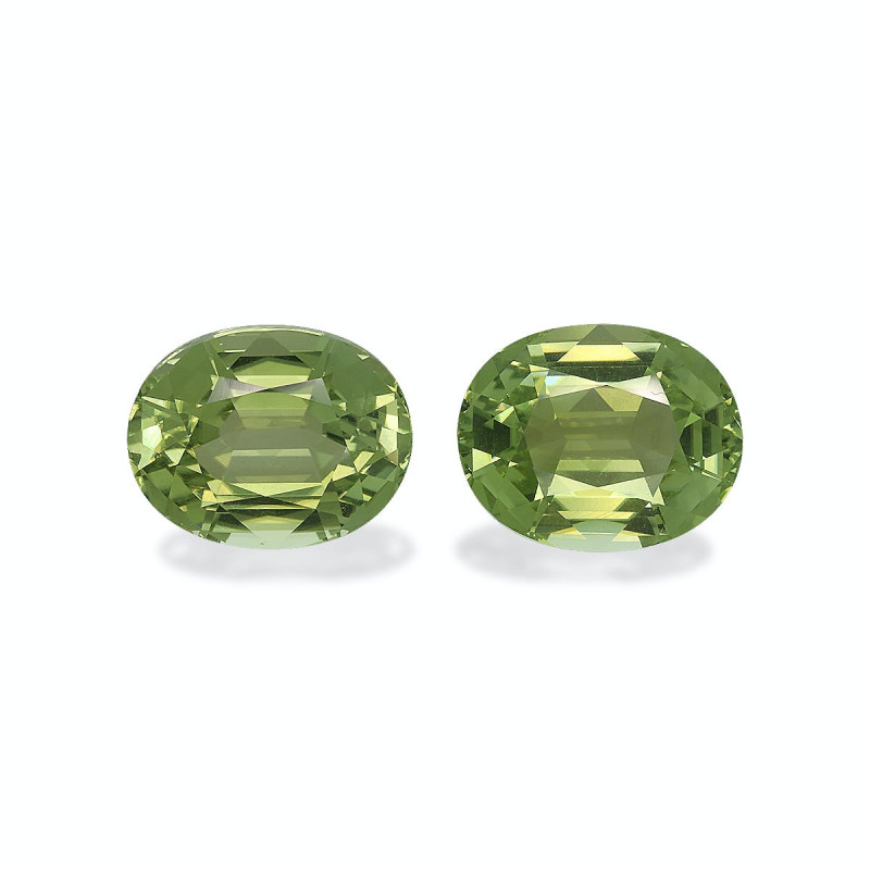 OVAL-cut Cuprian Tourmaline Pale Green 21.69 carats