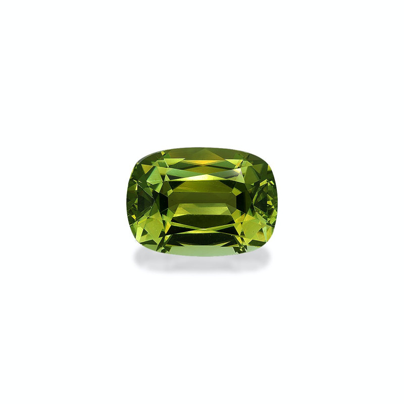 CUSHION-cut Cuprian Tourmaline Forest Green 24.28 carats