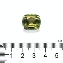 Kussen geslepen Koper Toermalijn Forest Green 13.29 karaat