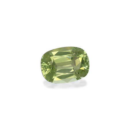 CUSHION-cut Cuprian Tourmaline Lime Green 6.14 carats