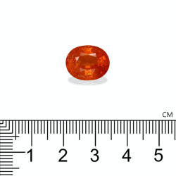 Ovale geslepen spessartiet Fanta Oranje 8,72 karaat