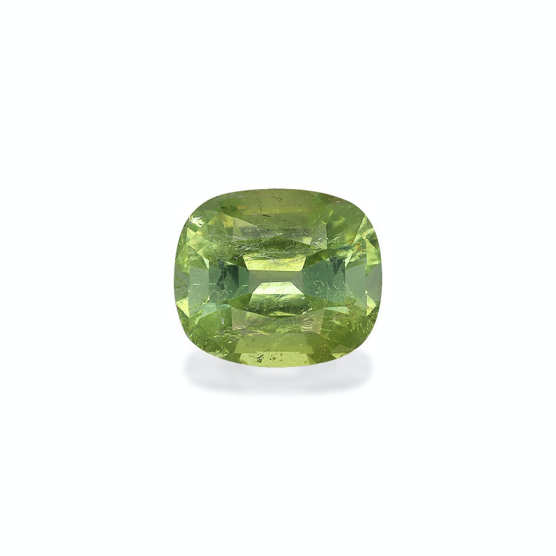 CUSHION-cut Cuprian Tourmaline Pale Green 9.84 carats