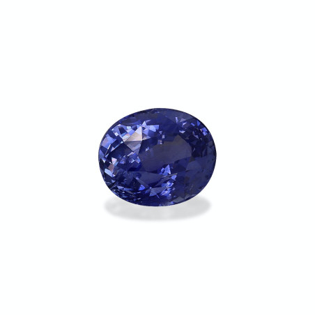 Saphir bleu taille OVALE Bleu 3.59 carats