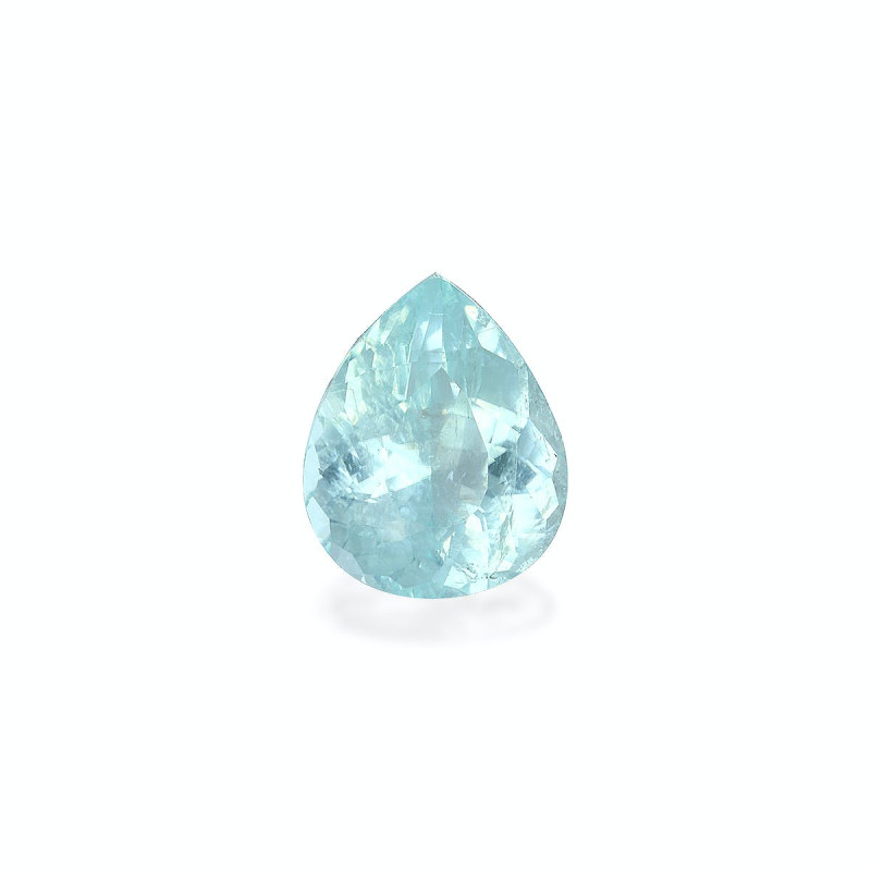 Tourmaline Paraiba taille Poire Bleu Ciel 9.00 carats
