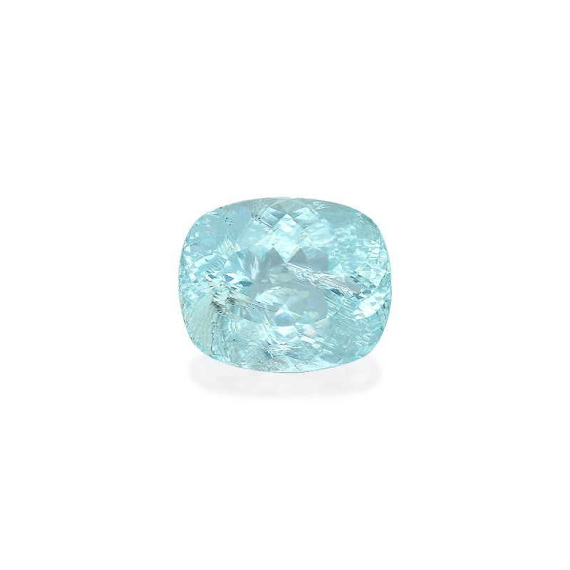 Tourmaline Paraiba taille COUSSIN Bleu Ciel 55.51 carats