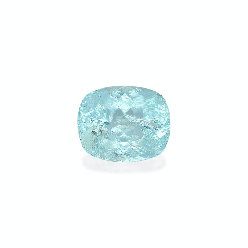 Turmalina Paraiba taille COUSSIN Bleu Ciel 55.51 carats