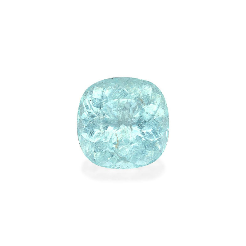 Tourmaline Paraiba taille COUSSIN Bleu Ciel 60.44 carats