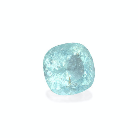 Tourmaline Paraiba taille COUSSIN Bleu Ciel 60.44 carats