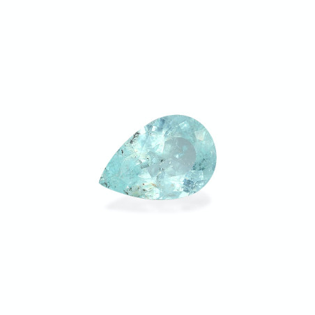Tourmaline Paraiba taille Poire Bleu Ciel 9.33 carats