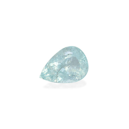 Tourmaline Paraiba taille Poire Bleu Ciel 21.86 carats