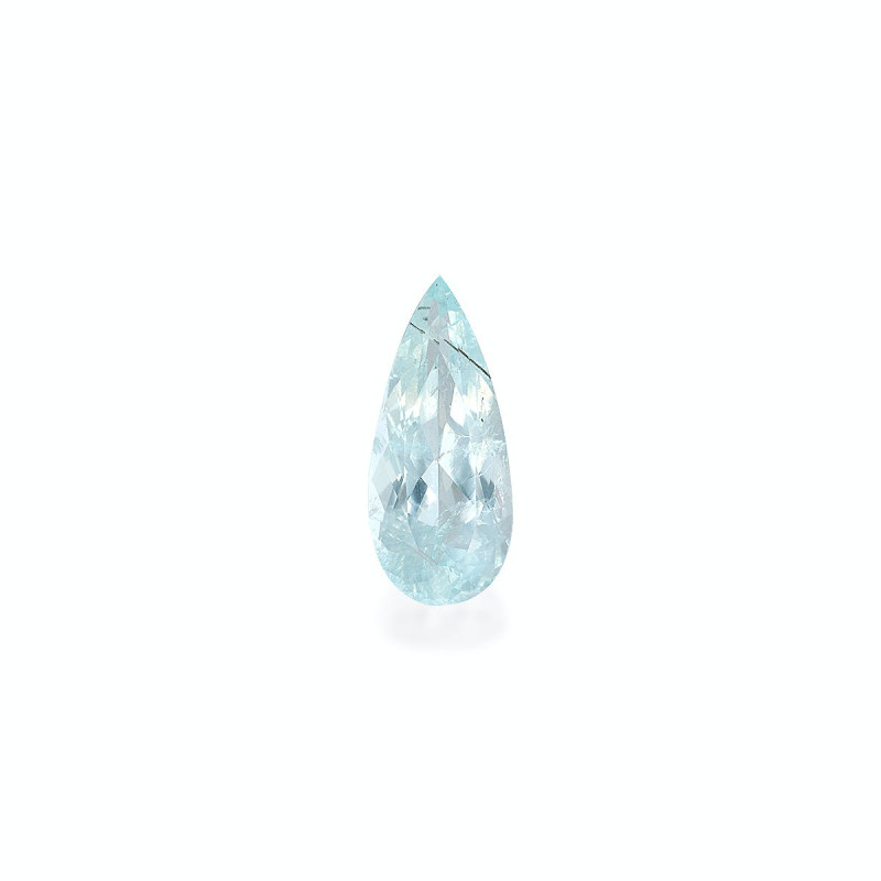 Tourmaline Paraiba taille Poire Bleu Ciel 7.01 carats