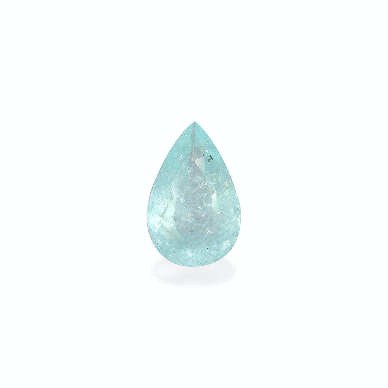 Tourmaline Paraiba taille Poire Bleu Ciel 8.25 carats
