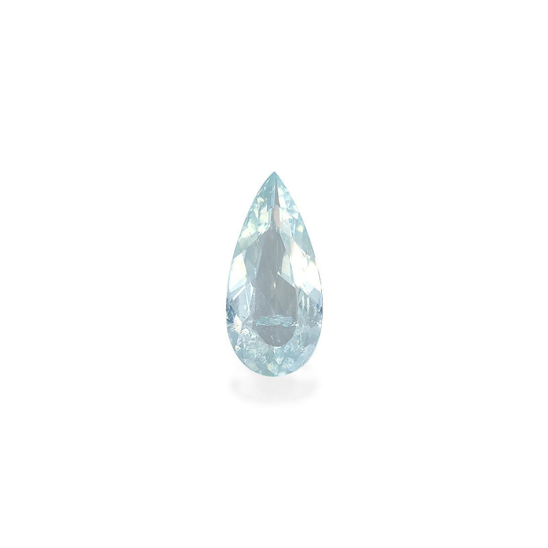 Tourmaline Paraiba taille Poire Bleu Ciel 2.96 carats