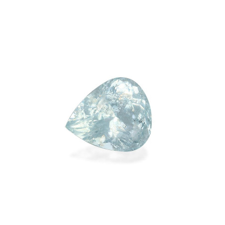 Tourmaline Paraiba taille Poire Bleu Ciel 7.41 carats