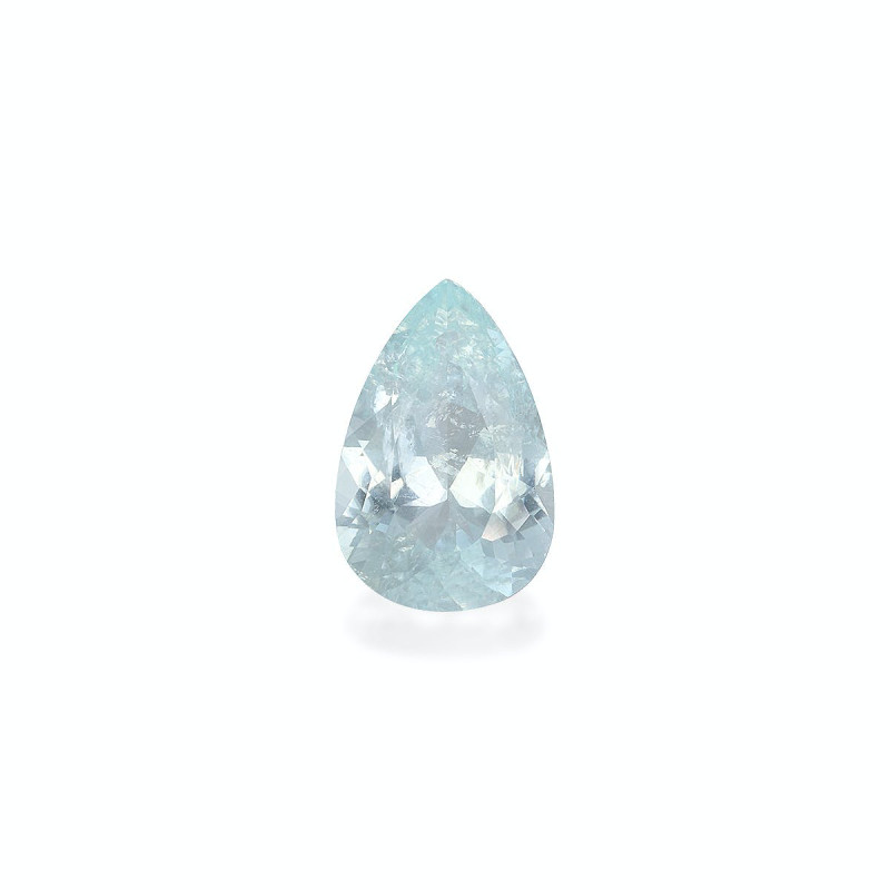 Tourmaline Paraiba taille Poire Bleu Ciel 2.41 carats