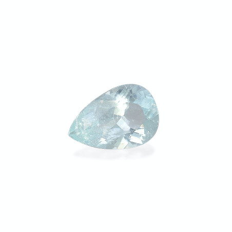 Tourmaline Paraiba taille Poire Bleu Ciel 2.41 carats