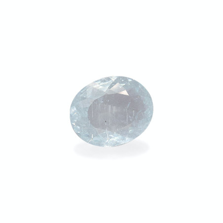 Tourmaline Paraiba taille OVALE Bleu Ciel 3.41 carats
