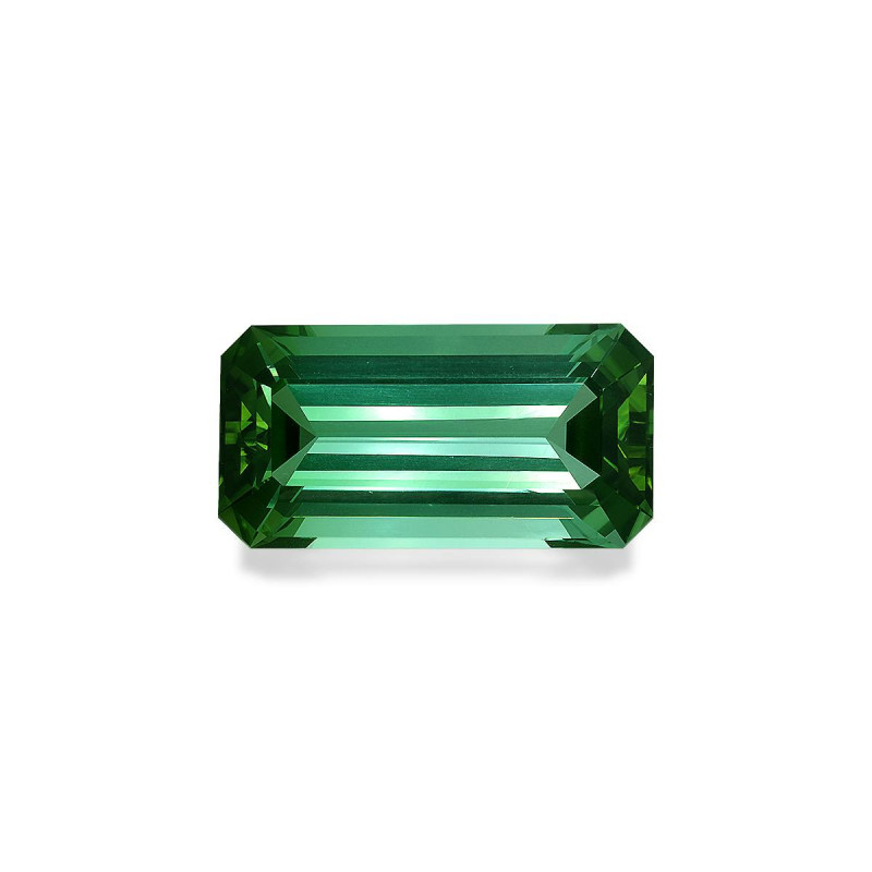 RECTANGULAR-cut Green Tourmaline Seafoam Green 50.21 carats