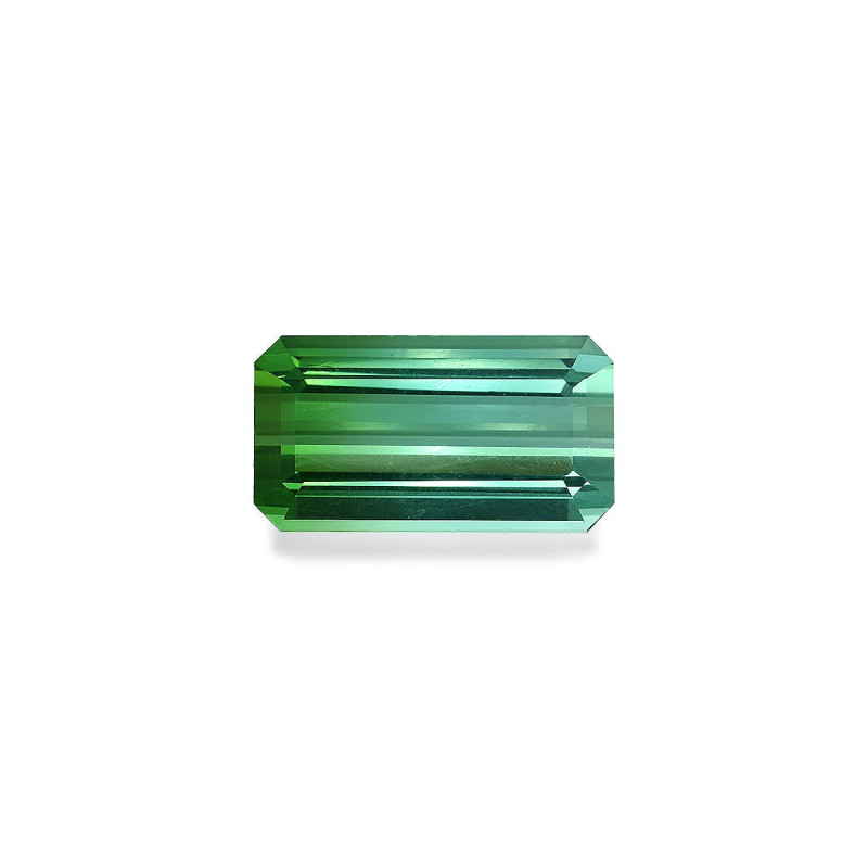 Tourmaline Verte taille RECTANGULARE Seafoam Green 31.98 carats