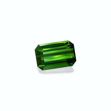 绿色电气石 taille 矩形的 森林绿 8.14 carats