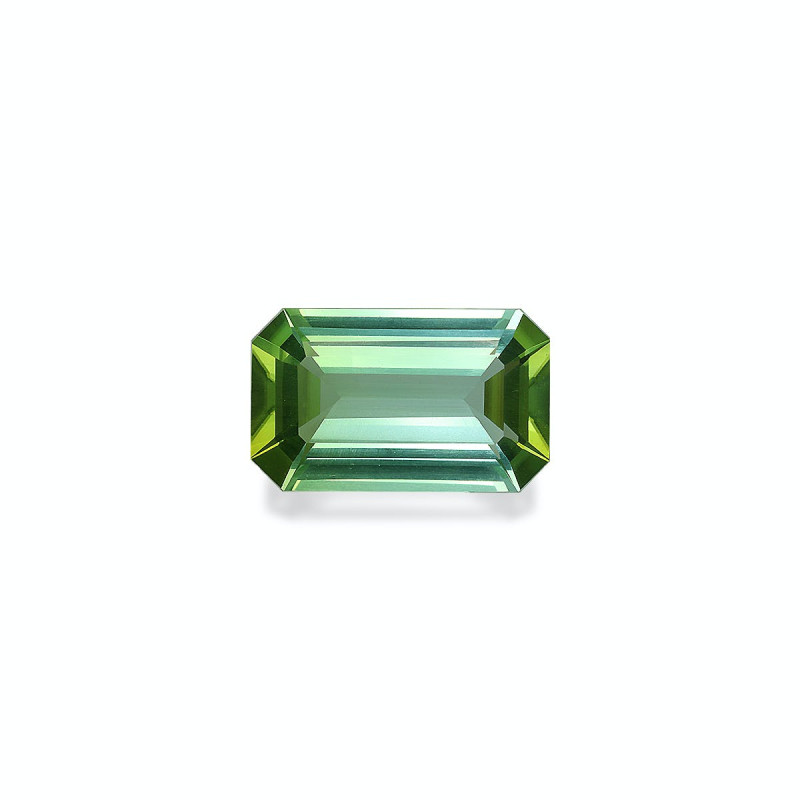 RECTANGULAR-cut Green Tourmaline Seafoam Green 5.74 carats