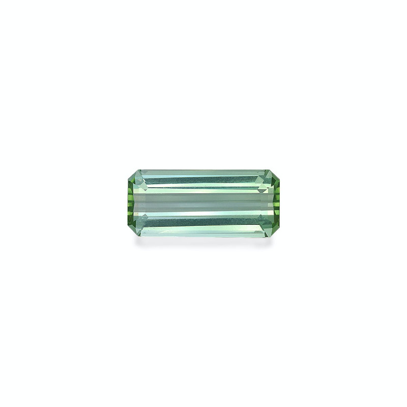 Tourmaline Verte taille RECTANGULARE Seafoam Green 5.62 carats