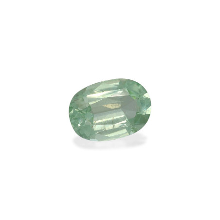 绿色电气石 taille 椭圆形 海沫绿 0.96 carats