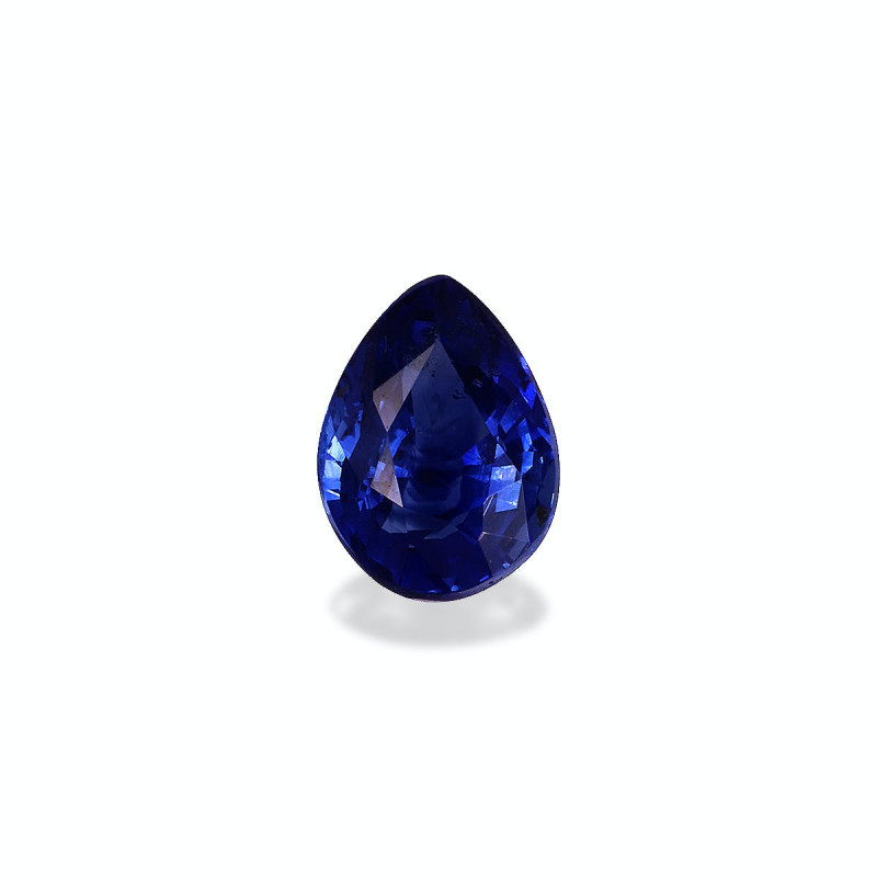 Saphir bleu taille Poire 蓝色 1.08 carats