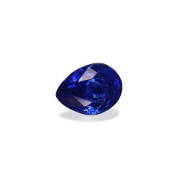 Blauwe Saffier Peer Geslepen Blauw 1.08 karaat