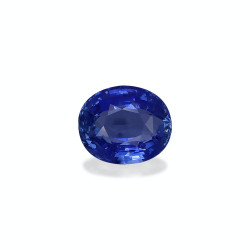 蓝宝石 taille 椭圆形 蓝色 4.99 carats