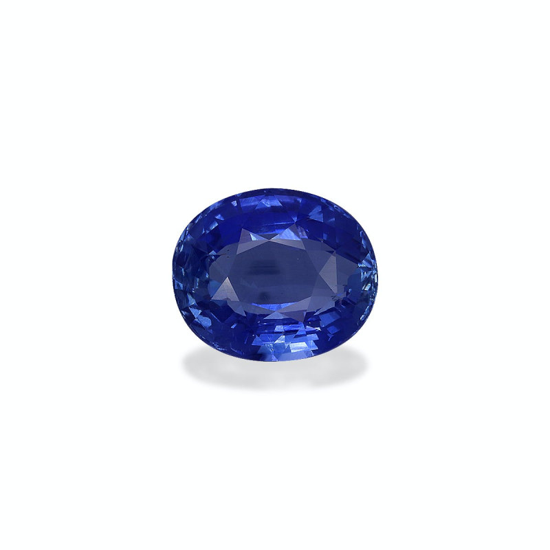 Saphir bleu taille OVALE Bleu 4.99 carats