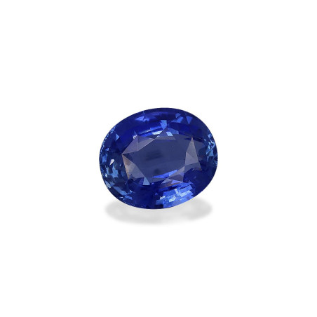 Saphir bleu taille OVALE Bleu 4.99 carats